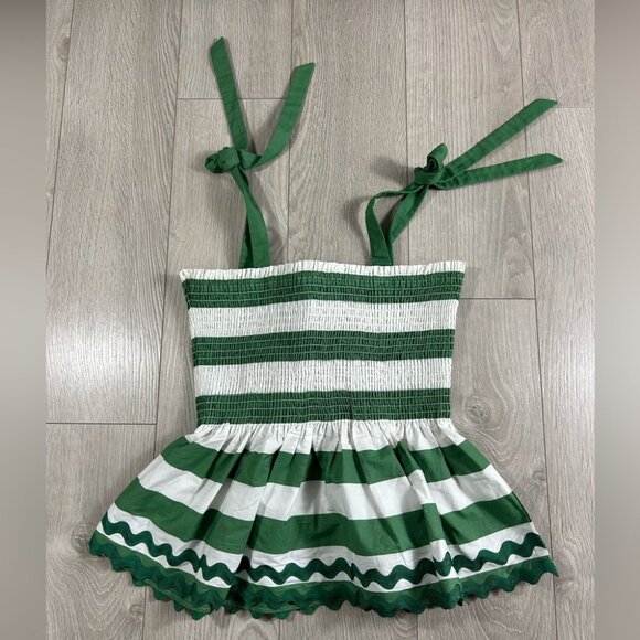 Kate Spade Beach Time Stripe Smocked Top - Picture 4 of 9